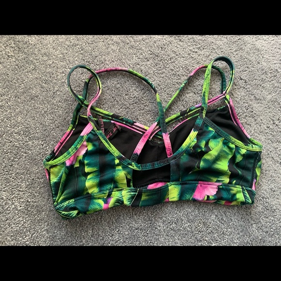 Betsy Johnson Performance tropical athletic bra - Picture 2 of 6